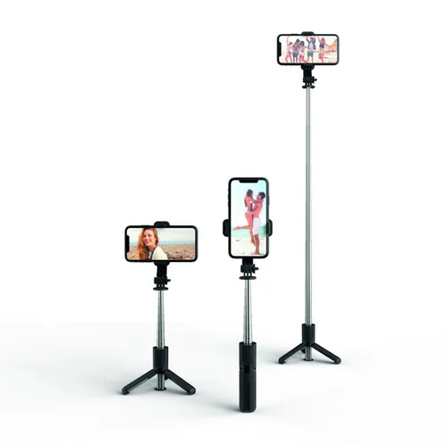 4smarts Selfie Stick Tripod mit Wireless Remote Control