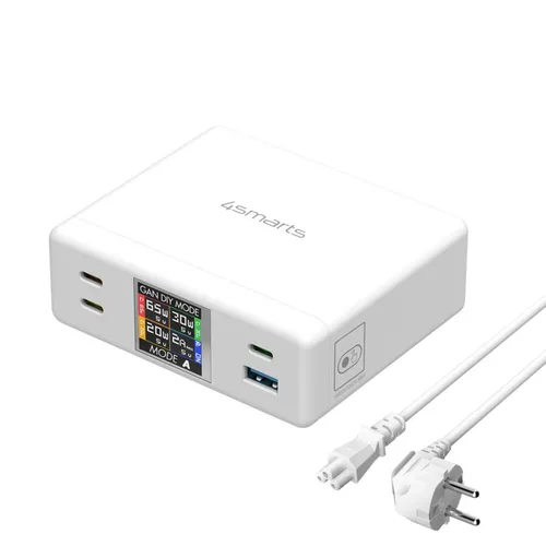 4smarts Desk Charger GaN DIY MODE 130W, weiß