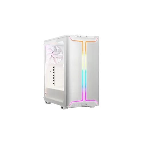 be quiet! Pure Base 501 DX Weiß Midi Tower Gaming Gehäuse mit Seitenfenster