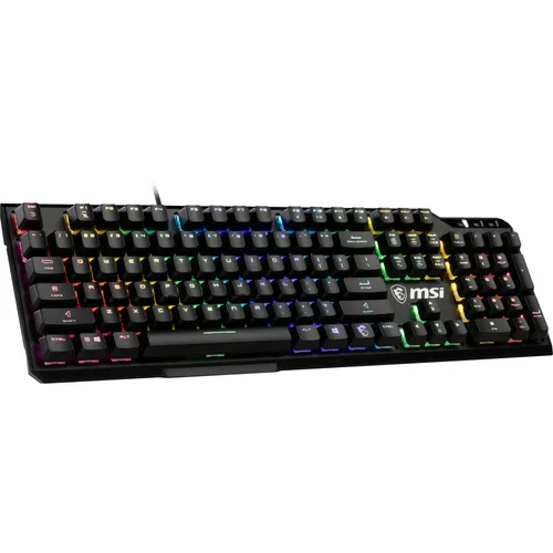 MSI Vigor GK-41 LR Gaming Tastatur kabelgebunden schwarz