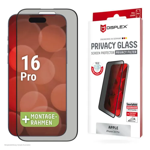 DISPLEX Privacy Glass FC iPhone 16 Pro