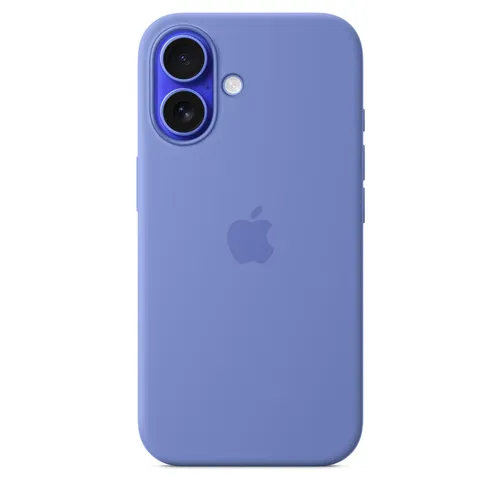 Apple Original iPhone 16 Silikon Case mit MagSafe - Veilchen
