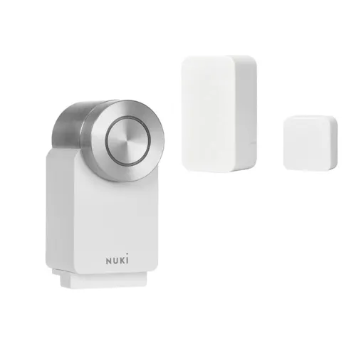 Nuki Smart Lock Pro 4. Generation weiß + Türkontakt