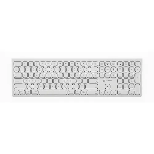 Alogic Echelon Bluetooth Wireless Keyboard (Deutsch) weiß Tastatur