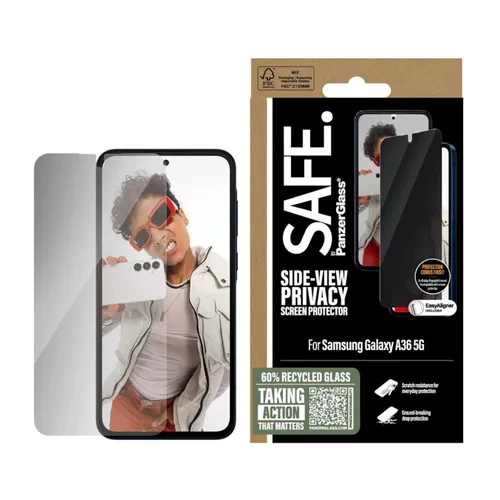 SAFE. by PanzerGlass Privacy Displayschutz Ultra-Wide-Fit Galaxy A36 5G