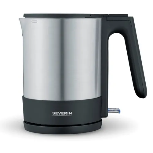 Severin WK 3409 Wasserkocher 2200W 1,7l schwarz/silber