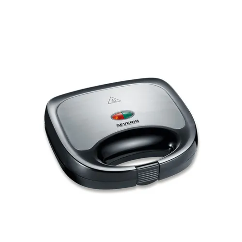Severin SA 2969 Sandwich-Toaster, ca. 600 W, schwarz/edelstahl