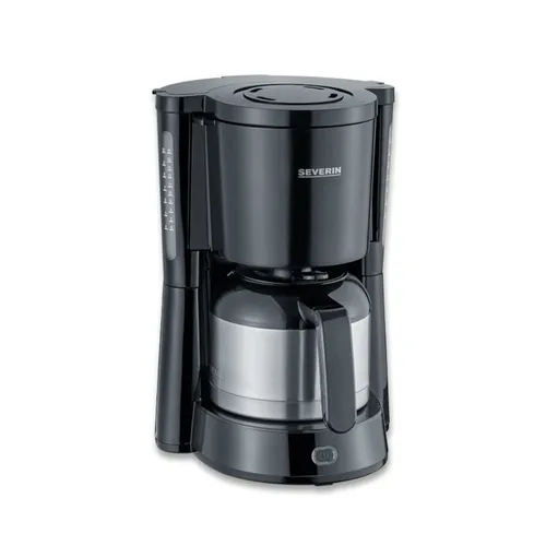 Severin KA 4835 Kaffeemaschine mit Thermokanne 1000W schwarz/silber