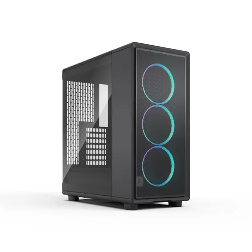 Fractal Design Epoch Black TG RGB Light tint ATX Gaming Gehäuse Mesh Seitenfenster