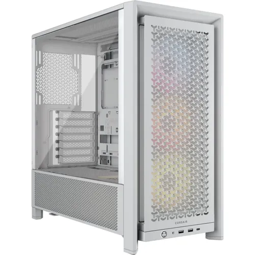 Corsair Frame 4000D RS ARGB Weiß Midi Tower ATX Gaming Gehäuse