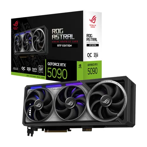 ASUS ROG-ASTRAL-RTX 5090 O32G BTF GAMING Grafikkarte 32GB GDDR7, 2xHDMI, 3xDP