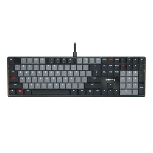 Cherry KC 500 MX LP Schwarz | Mechanische MX Low Profile 2.0 Tastatur, USB-C