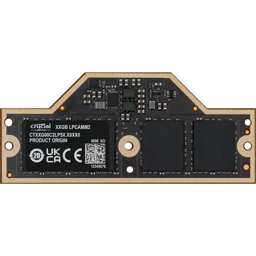 64GB (1x64GB) Crucial LPDDR5X DDR5 LPCAMM2 RAM Notebook Speicher