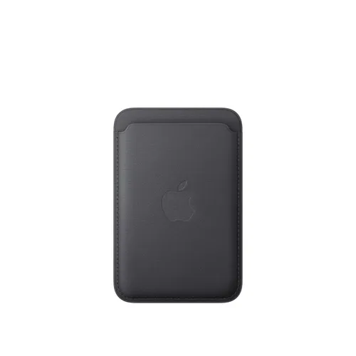 iPhone Feingewebe Wallet mit MagSafe – Schwarz