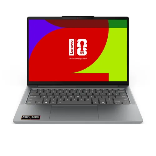 Lenovo ideapad 5 slim 83s1004ege sprednji pogled z oled zaslonom