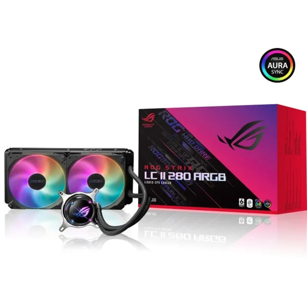 ASUS ROG Strix LC II 280 ARGB Система жидкостного охлаждения für AMD und Intel CPUs