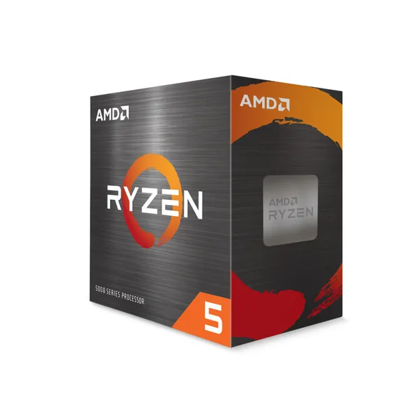AMD Ryzen™ 5 5500 6-ядро CPU, Сокет AM4, Boxed (с Wraith Stealth Кулер)