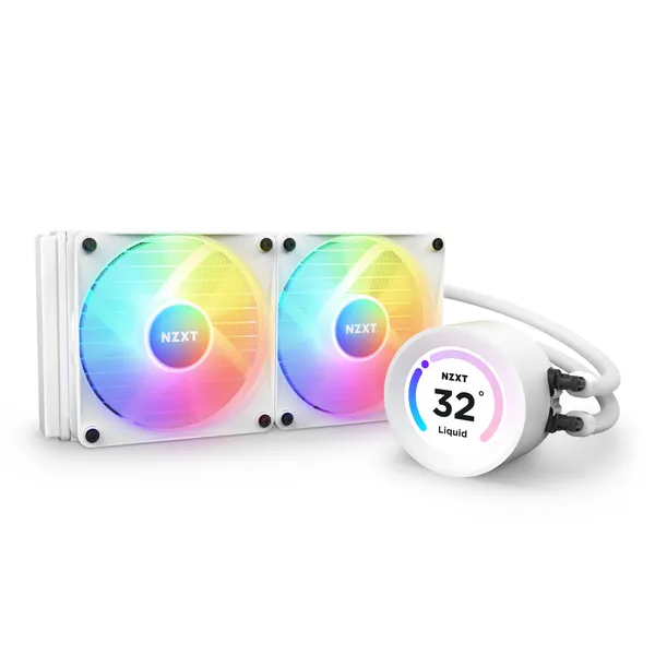 NZXT Kraken Elite 240 RGB, белый Жидкостное охлаждение für AMD und Intel CPU