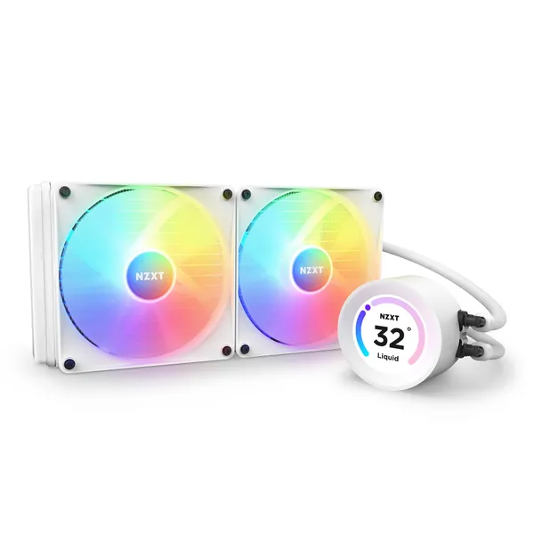 NZXT Kraken Elite 280 RGB, белый Жидкостное охлаждение für AMD und Intel CPU