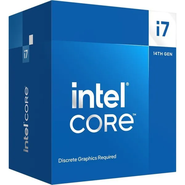 Intel Core™ i7-14700F 20-ядро CPU, Сокет 1700, Boxed (без Кулер)