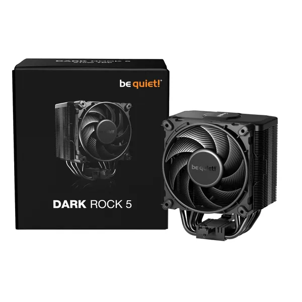 be quiet! Dark Rock 5 CPU Кулер für Intel und AMD Prozessoren