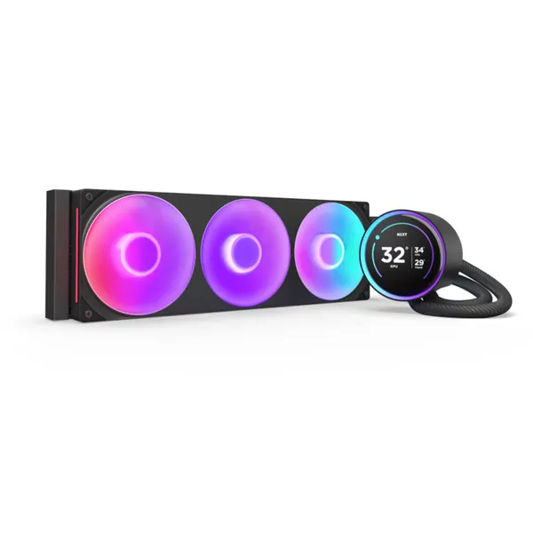 NZXT Kraken Elite 360 RGB (2024) AIO-Жидкостное охлаждение чёрный