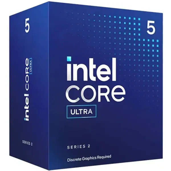 Intel Core™ Ultra 5 225F 10-ядро CPU, Сокет 1851, Boxed (с Кулер)