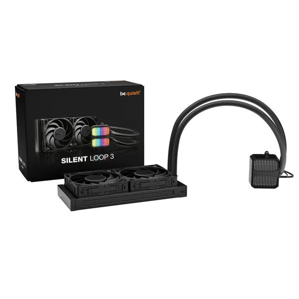 be quiet! Silent LOOP 3 AIO Жидкостное охлаждение 240 mm für Intel/AMD