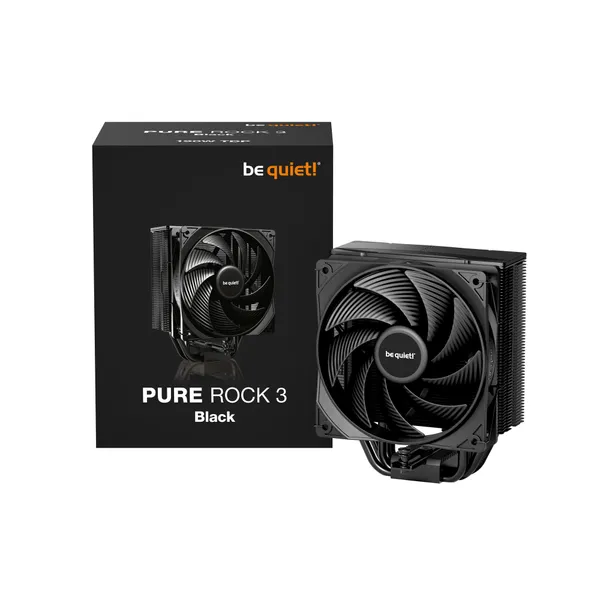 be quiet! Pure Rock 3 CPU Кулер für Intel und AMD CPU schwarz
