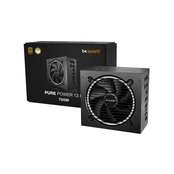 be quiet! Pure Power 13 M 750 Watt Блок питания 80+ Gold ATX 3.1 PCIe5.1 модульный