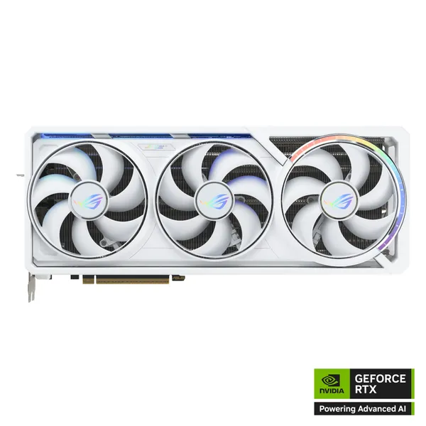 ASUS ROG ASTRAL GeForce RTX 5080 White OC ROG-ASTRAL-RTX5080-O16G-WHITE Видеокарта 16GB GDDR7, 2xHDMI, 3xDP