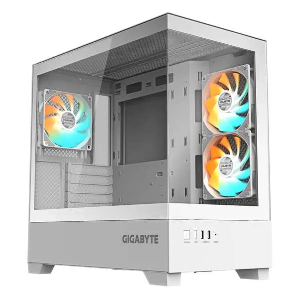 Gigabyte C201 Panoramic ICE Midi Tower Gaming Корпус с Glasseitenfenster