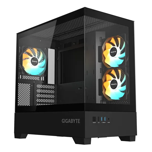 Gigabyte C201 Panoramic Midi Tower Gaming Корпус с Glasseitenfenster