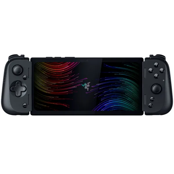 Портативная игровая приставка Razer Edge WiFi 128 ГБ с контроллером Kishi V2 Pro, чёрная