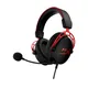 HyperX Cloud Alpha Headset kabelgebunden Schwarz / Rot zertifiziert für Discord / TeamSpeak