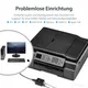 StarTech.com Netzwerk Printserver USB 2.0, LAN