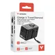 Verbatim 30191 Charge 'n' Travel GaN III Universal Reiseadapter 100W