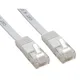 InLine 71601W Patchkabel 1.00 m Flachkabel  Cat 6 U/UTP  weiß