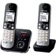 Panasonic KX-TG6822GB inkl. Anrufbeantworter schwarz