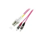 Good Connections Patchkabel LWL Duplex OM4 LC/ST Multimode 1m