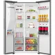 Hisense RS5P528STIE Hi5 Side-by-Side-Kühl-Gefrier-Kombination, silber