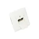 Good Connections Netzwerkdose CAT6A universal mit Aufputzgehäuse perlweiß