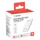 Verbatim 30281 Essentials Slim GaN-Ladegerät 65W weiß