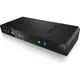 ICY BOX IB-DK2241AC USB3.0 inkl. DVI to VGA Adapter
