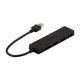 i-tec U3HUB404 USB 3.0 Slim Passive Hub 4 Port ohne Netzteill schwarz