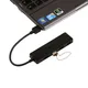 i-tec U3HUB404 USB 3.0 Slim Passive Hub 4 Port ohne Netzteill schwarz