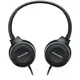 Panasonic RP-HF100ME-K small ear shell headphones,  black