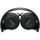 Panasonic RP-HF100ME-K small ear shell headphones,  black