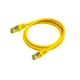 Python Patchkabel mit Cat.7 Rohkabel S/FTP PiMF halogenfrei 1,5m gelb