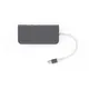LMP 8 Port USB-C mini Dock space grau